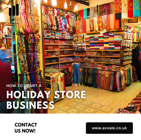 How to start a holiday store business