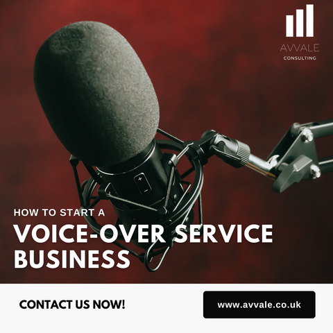 how to start a voice over service business plan template