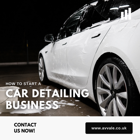 How to start a car detailing business plan template