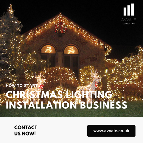 How to start a christmas lighting installation business plan template
