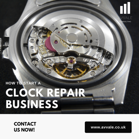 How to start a clock repair business plan template