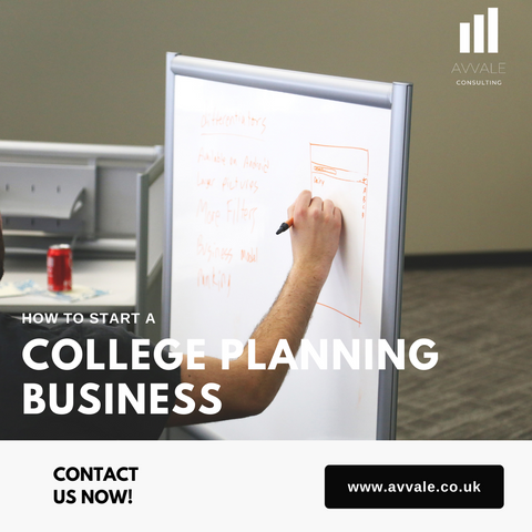 How to start a college planning business plan template