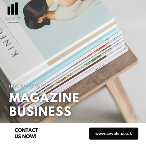 How to start a magazine  business plan template