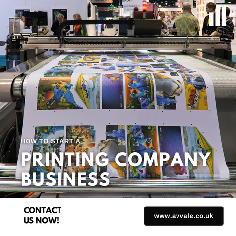 How to start a printing company business plan template