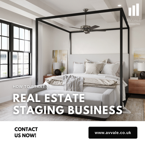 How to start a Real estate staging business plan template