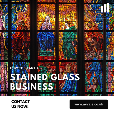 How to start a Stained Glass Business Plan Template
