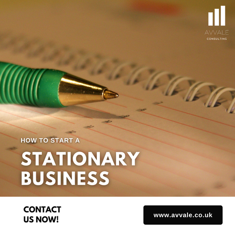 How to start a stationary business plan template