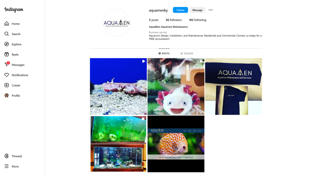 Social Media Strategy for aquarium maintenance websites 3