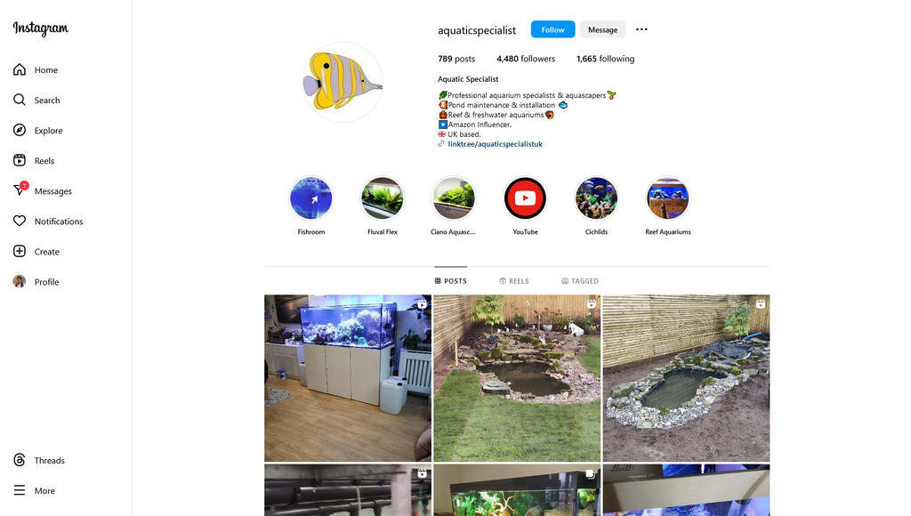 Social Media Strategy for aquarium maintenance websites 5