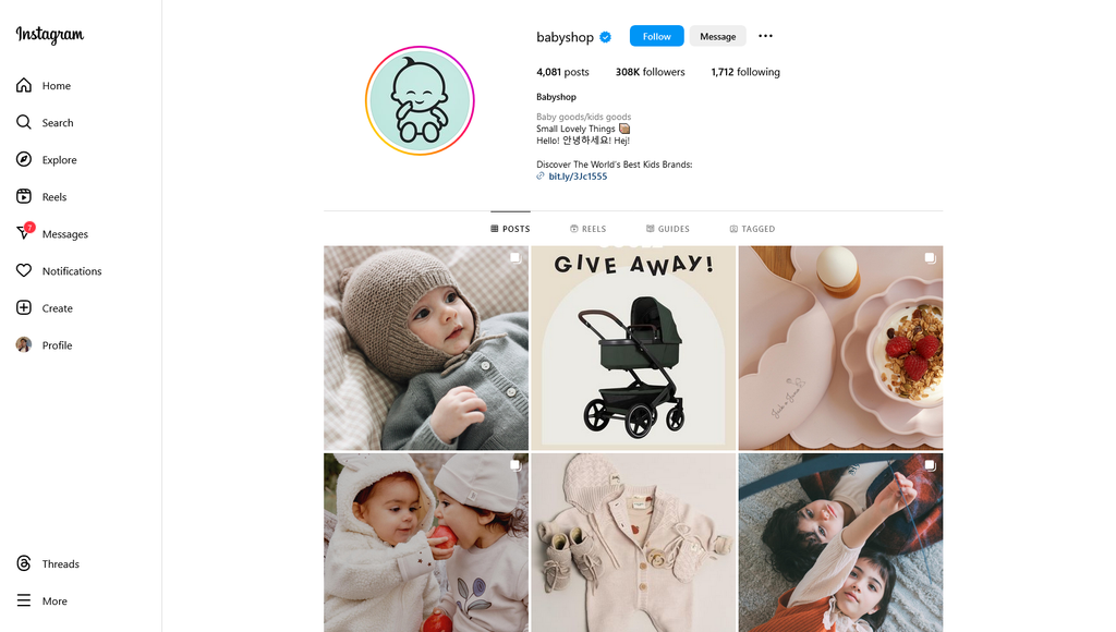 Social Media Strategy for baby store websites 3
