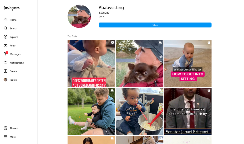 Social Media Strategy for babysitting websites 3