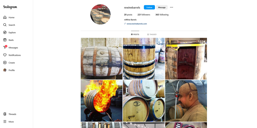 Social Media Strategy for barrel making websites 5