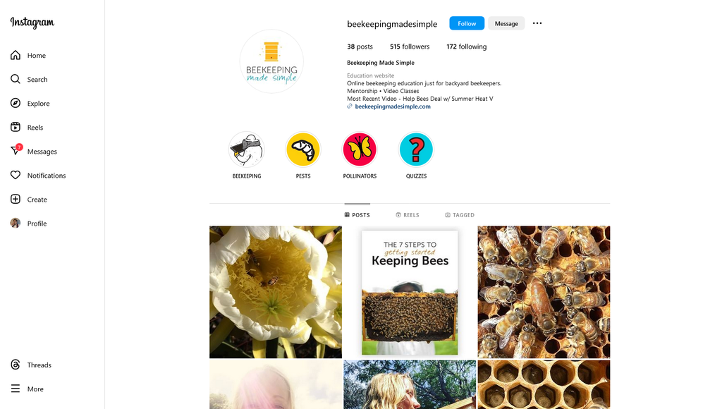 Social Media Strategy for beekeeping websites 5