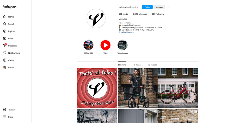 Social Media Strategy for bike shop websites 3