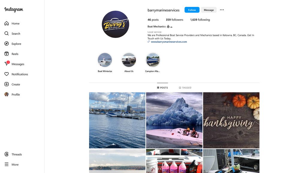 Social Media Strategy for boat winterization websites 1