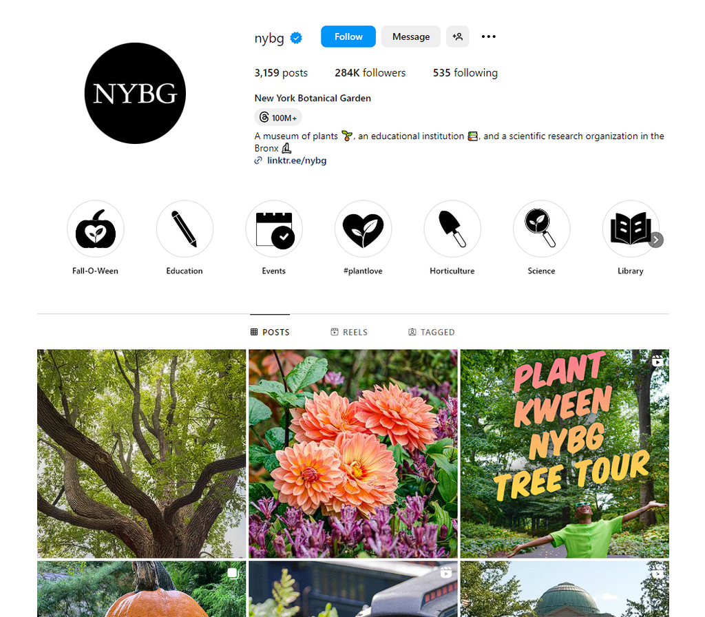 Social Media Strategy for botanical garden websites 3