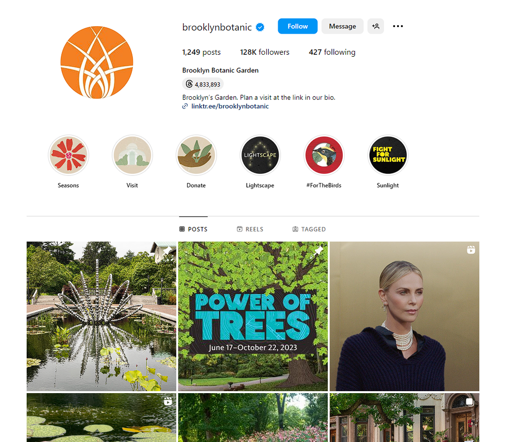 Social Media Strategy for botanical garden websites 4