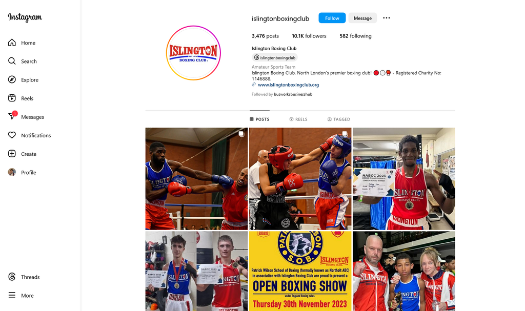 Social Media Strategy for boxing club websites 5