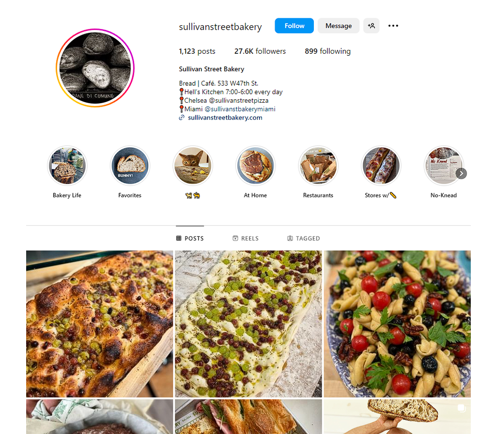 Social Media Strategy for bread bakery websites 4