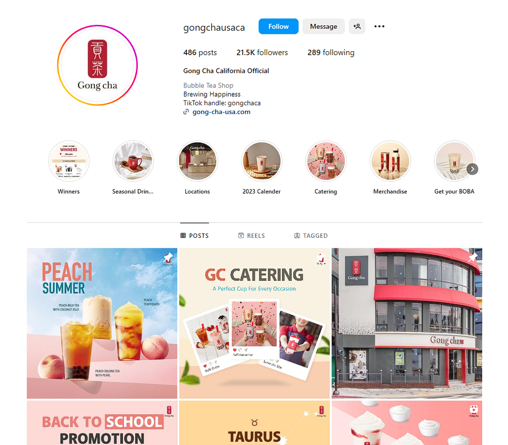 Social Media Strategy for bubble tea websites 1