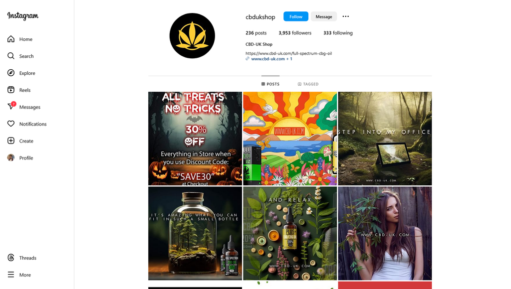 Social Media Strategy for cbd oil websites 3