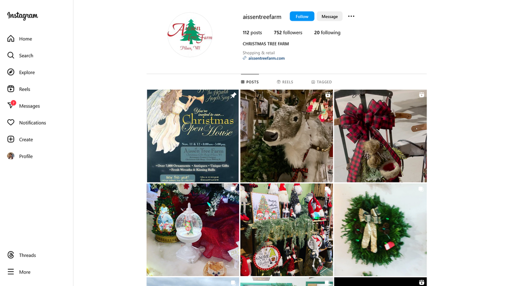 Social Media Strategy for christmas tree farm websites 5