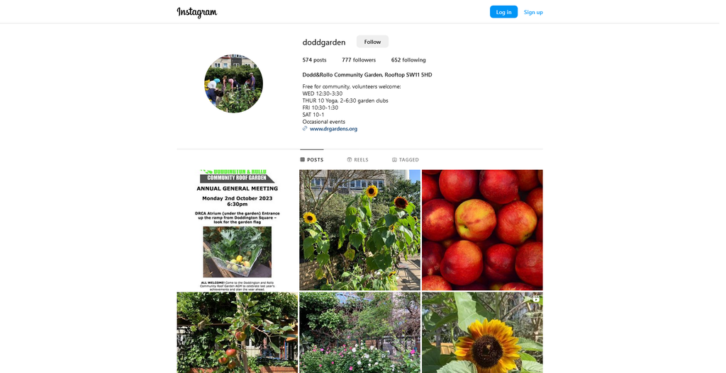Social Media Strategy for community garden websites 3