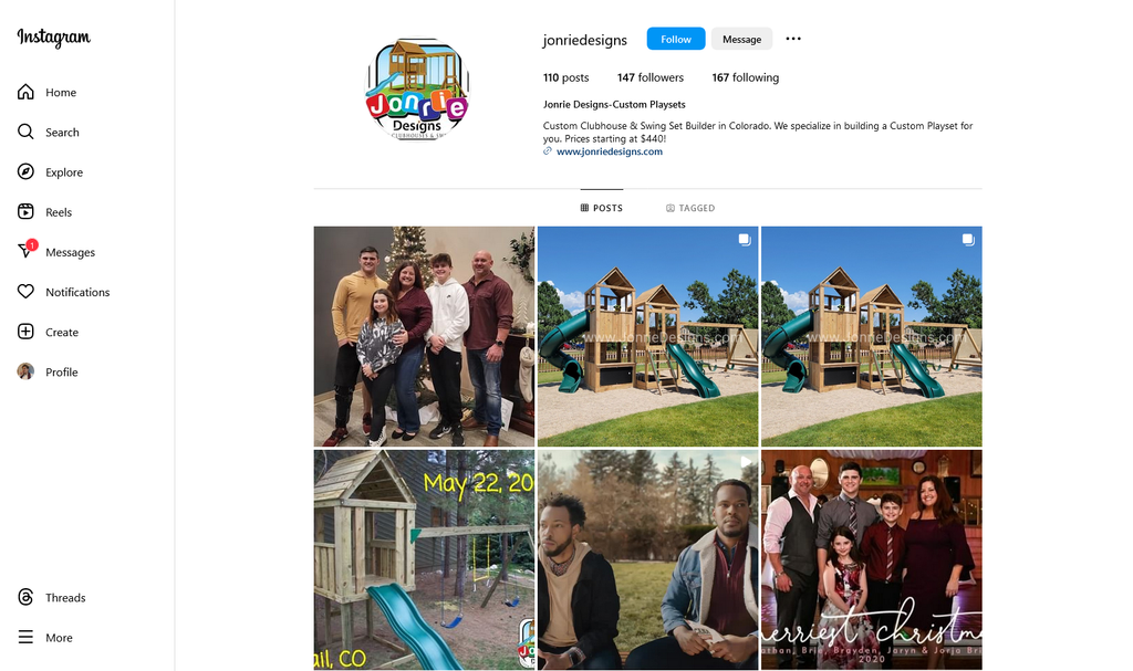 Social Media Strategy for custom playsets websites 1