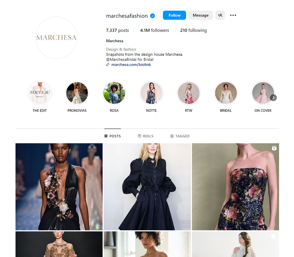 Social Media Strategy for dressmaker websites 5