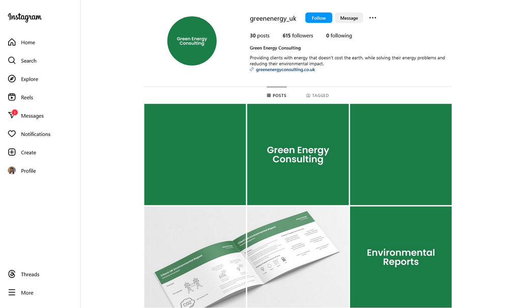 Social Media Strategy for energy consulting company websites 4