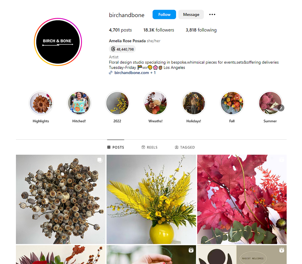 Social Media Strategy for flower shop websites 5