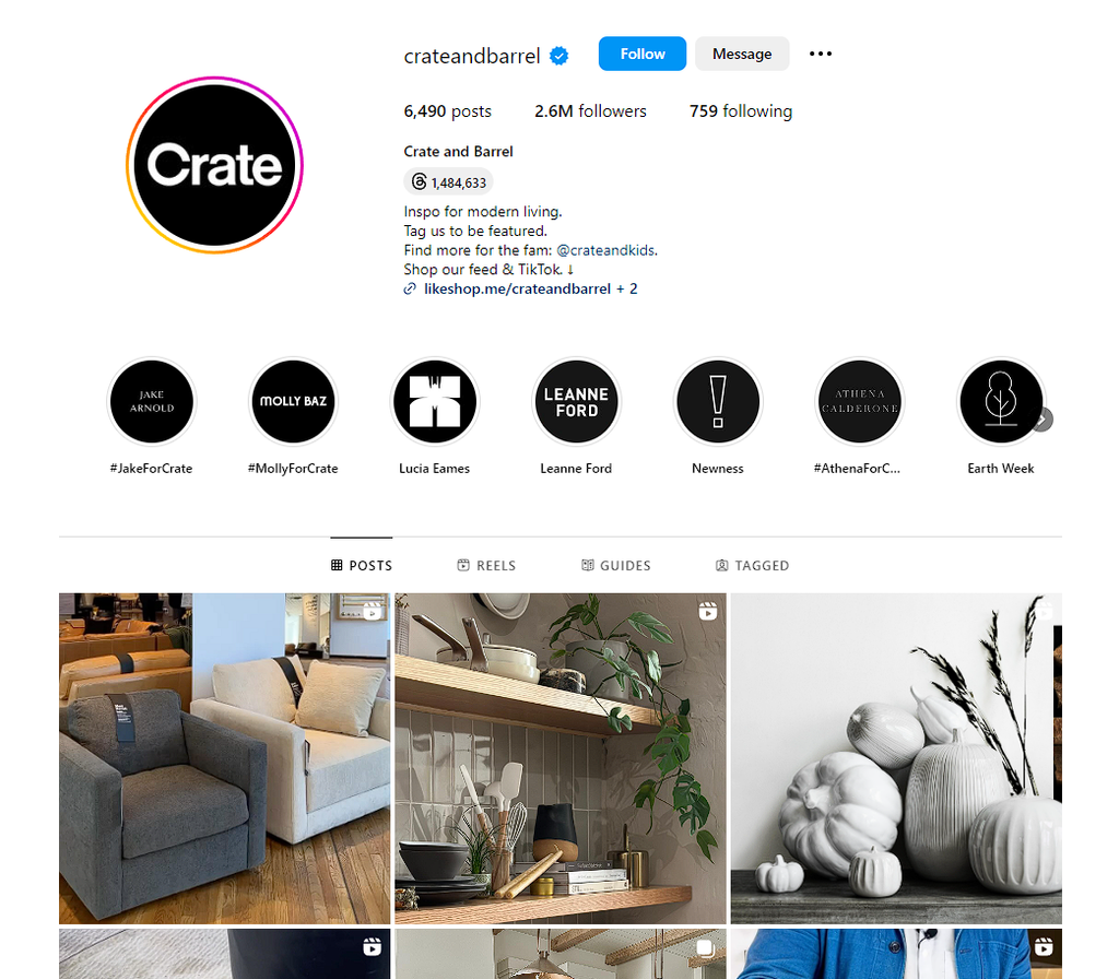 Social Media Strategy for furniture store websites 3