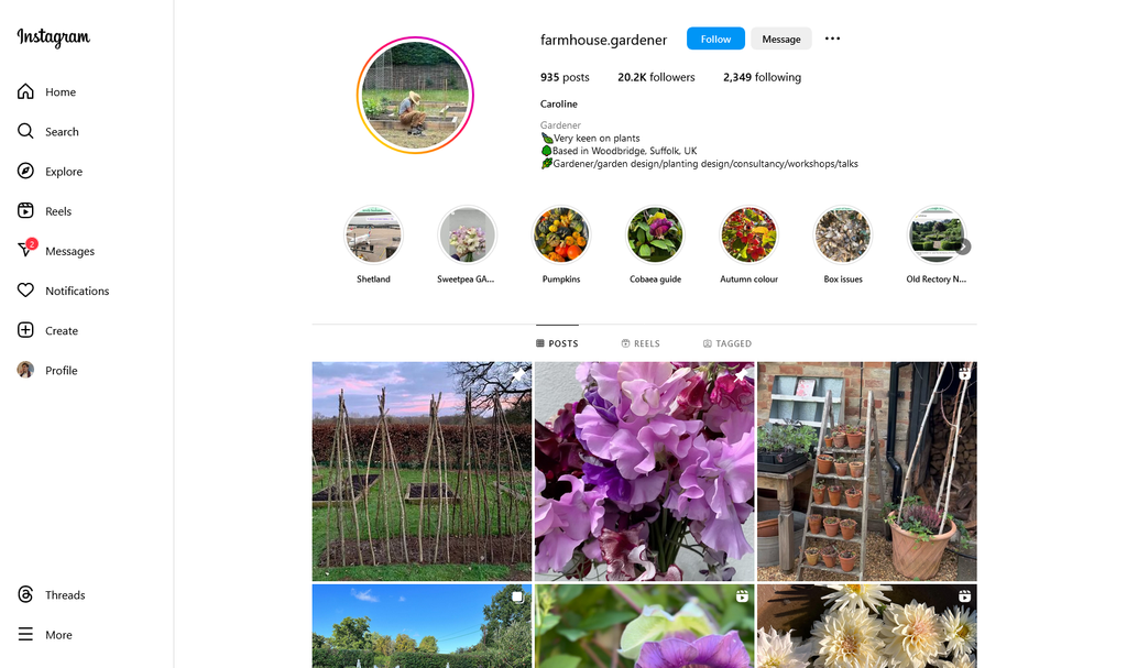 Social Media Strategy for general gardener websites 2