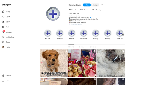 Social Media Strategy for home health medical supply store websites 2