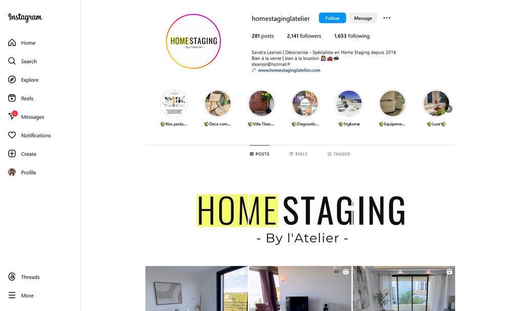 Social Media Strategy for home staging websites 3