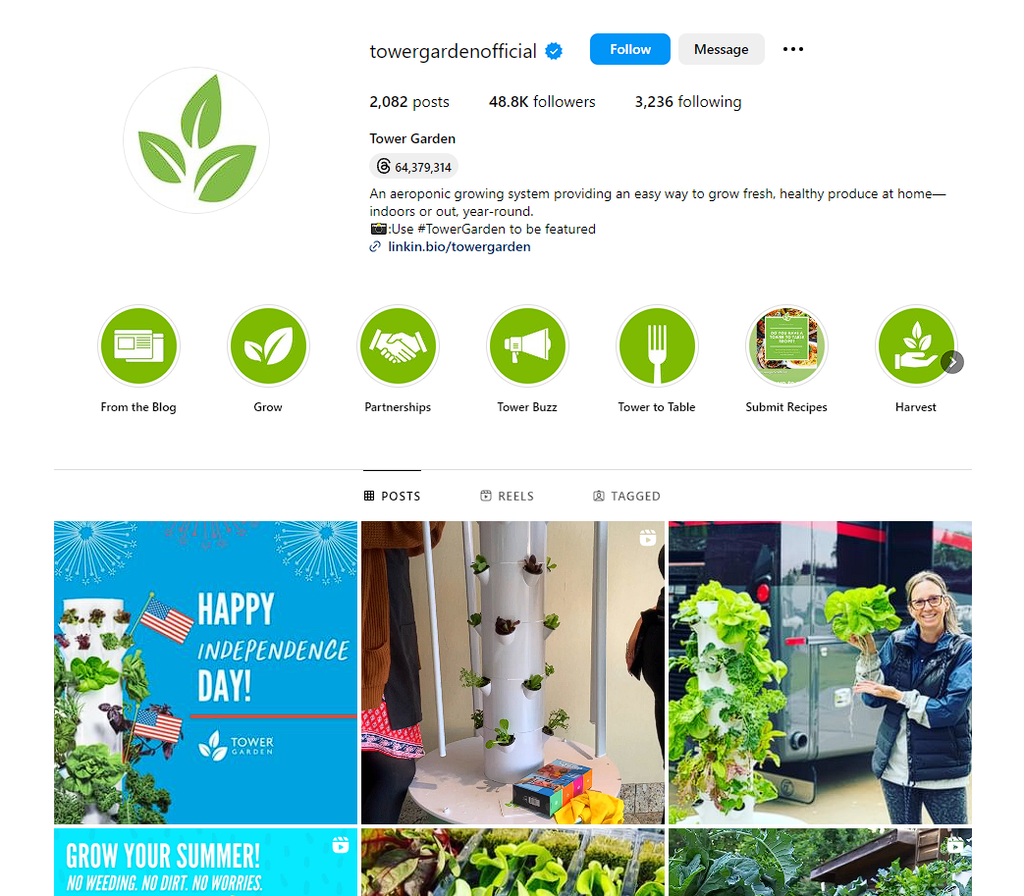 Social Media Strategy for hydroponics store websites 2