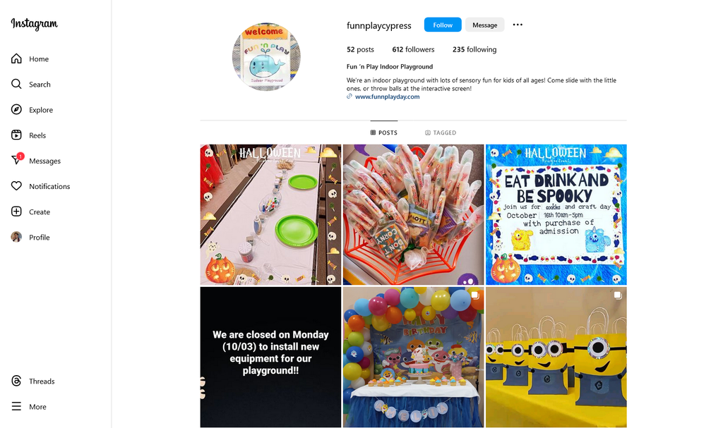 Social Media Strategy for indoor playground websites 3