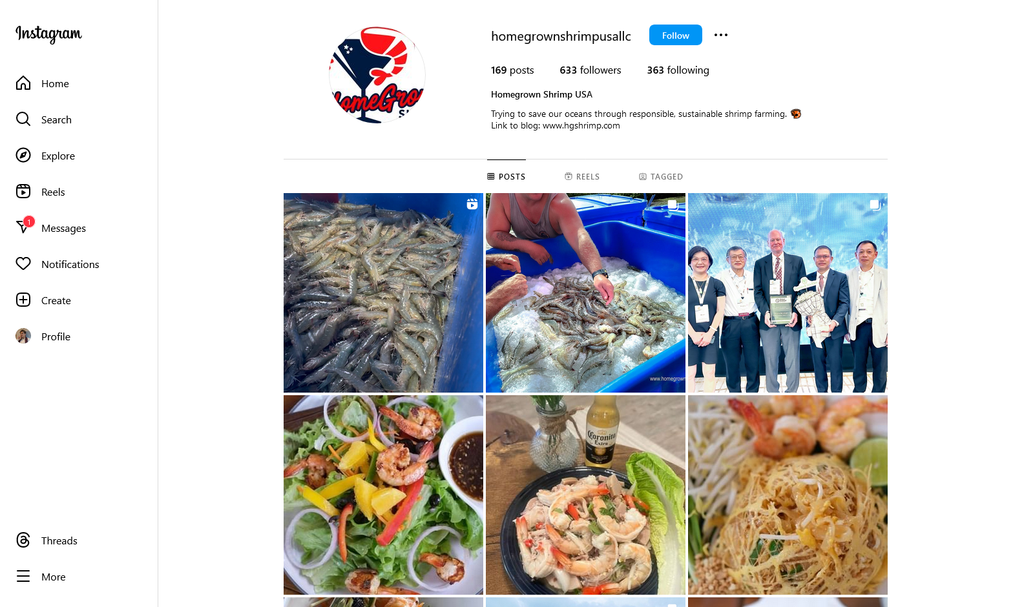 Social Media Strategy for indoor shrimp farming websites 1