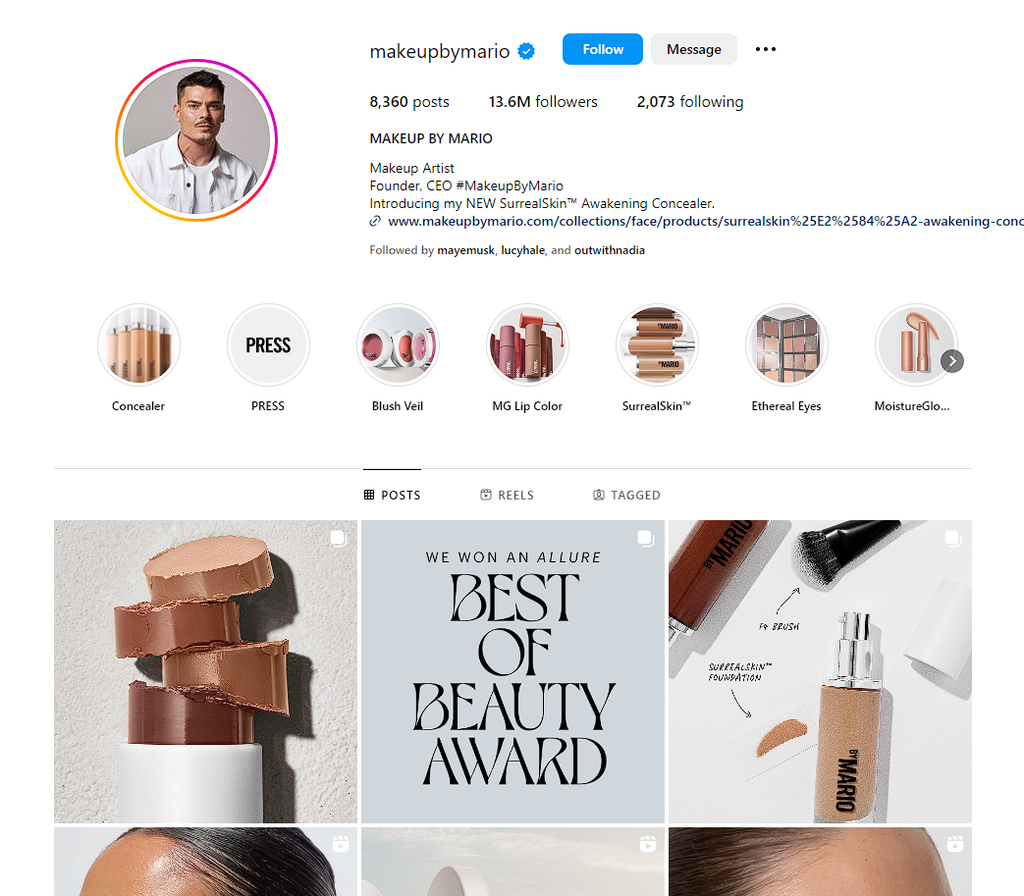 Social Media Strategy for makeup artist mua websites 1