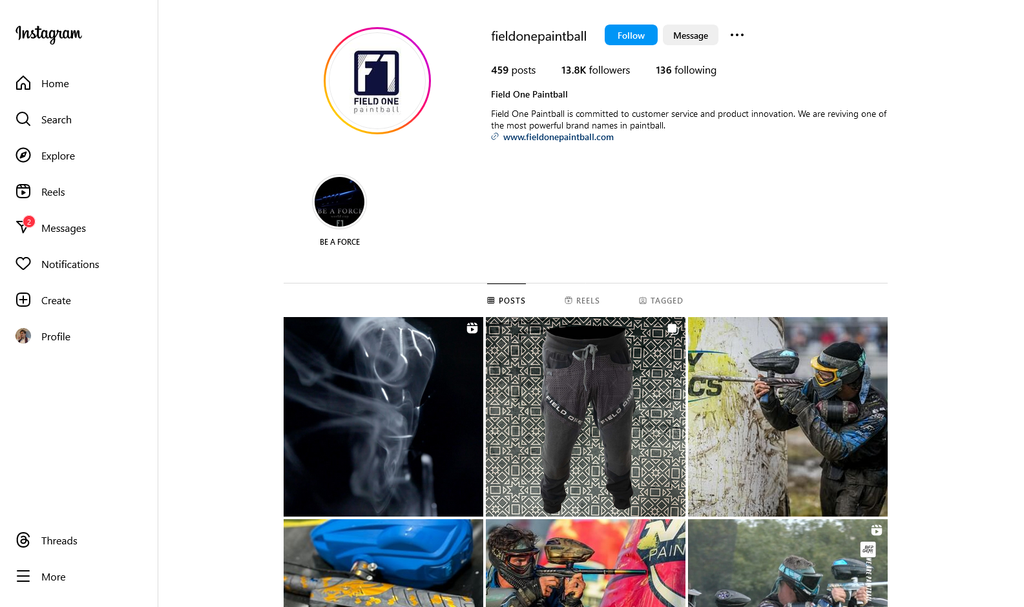 Social Media Strategy for paintball field websites 2