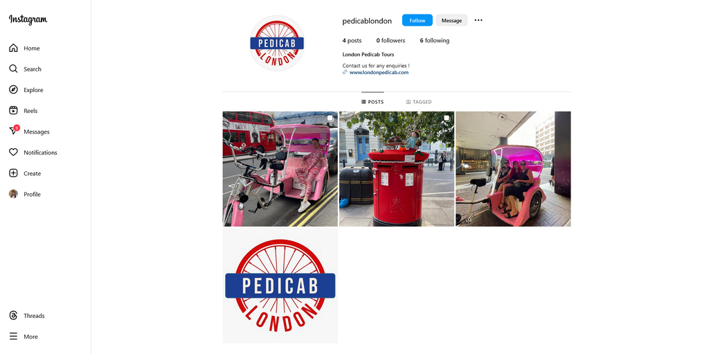 Social Media Strategy for pedicab websites 4