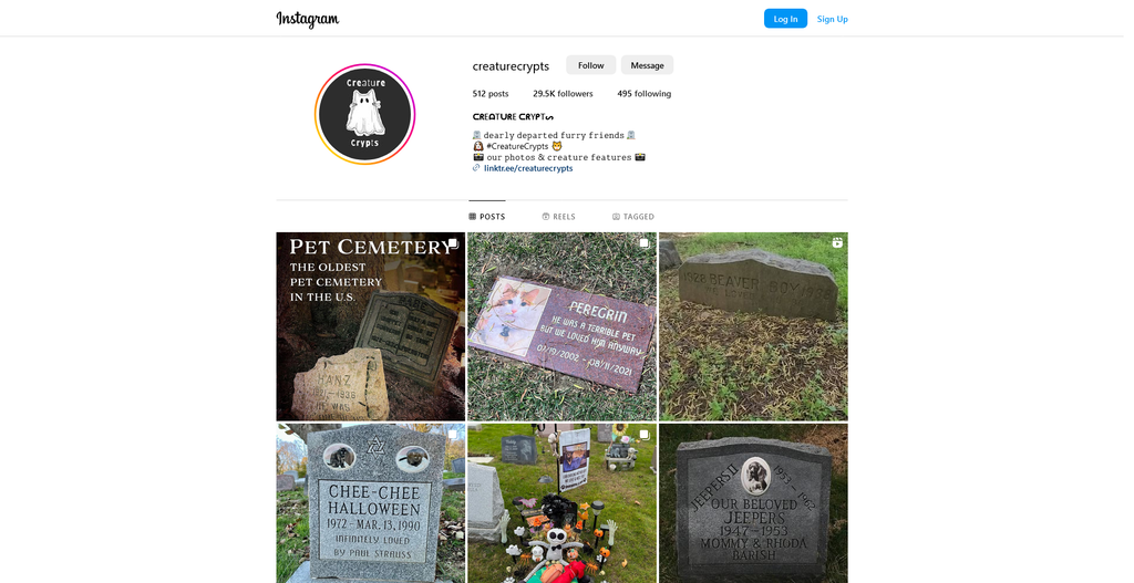 Social Media Strategy for pet cemetery websites 2