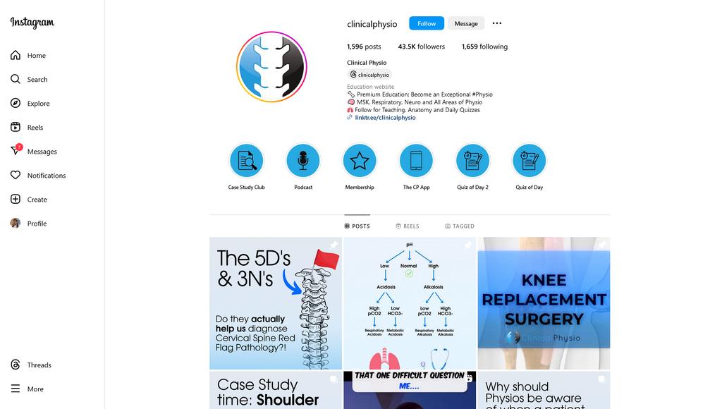 Social Media Strategy for physiotherapy websites 2