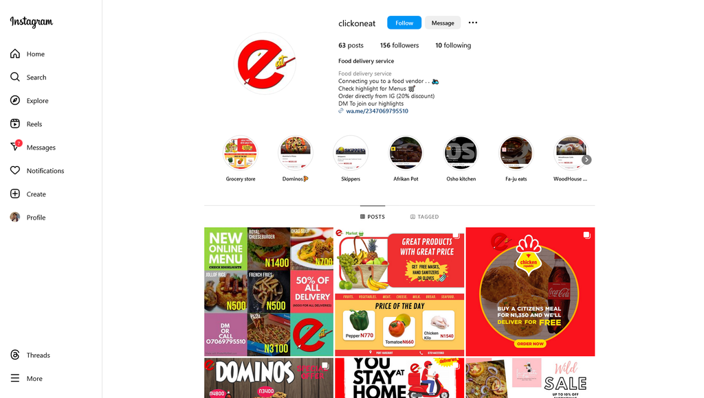 Social Media Strategy for restaurant delivery service websites 4