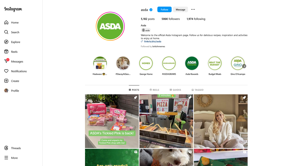 Social Media Strategy for supermarket websites 3