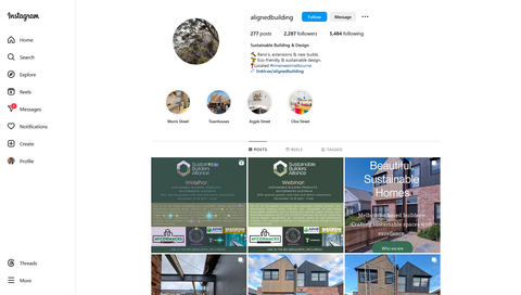 Social Media Strategy for sustainable construction materials websites 4