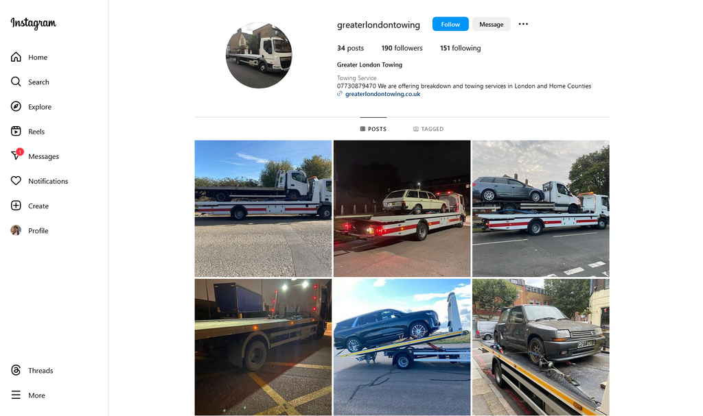 Social Media Strategy for towing company websites 3
