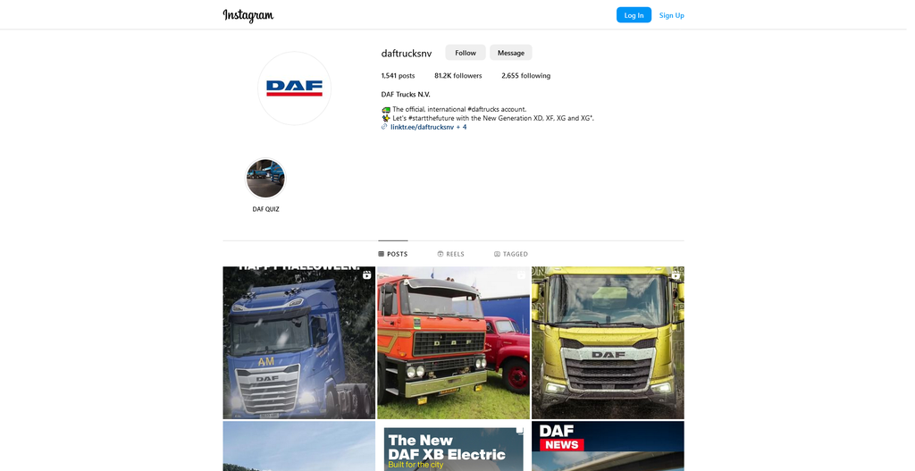 Social Media Strategy for tractor trailer websites 4