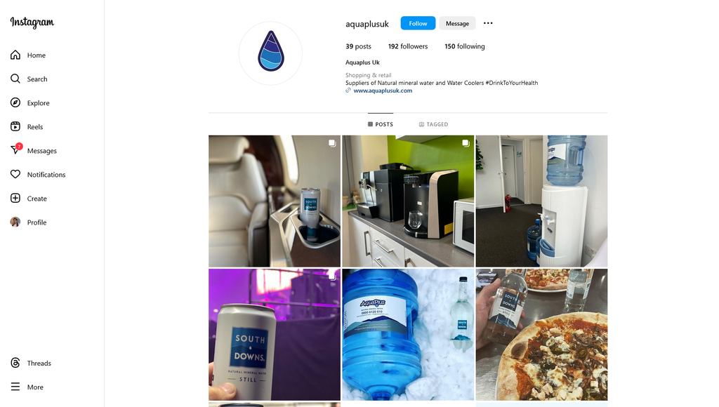 Social Media Strategy for water delivery websites 2