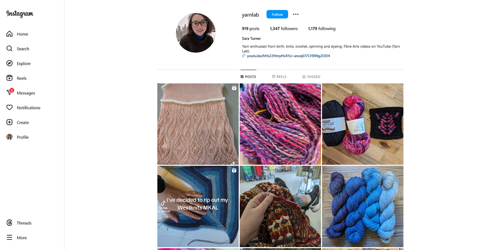 Social Media Strategy for yarn shop websites 4